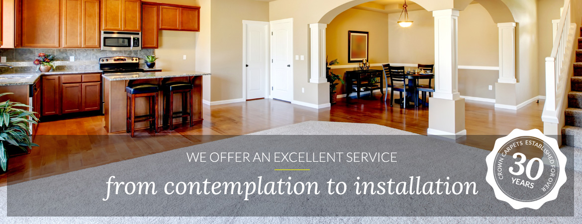 We offer an exellent service from contemplation to